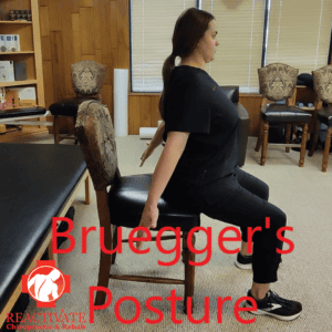 Good posture exercise for neck pain Bruegger