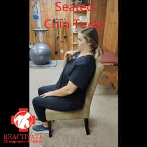 How to do Chin Tucks Seated