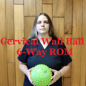 Cervical Wall Ball 6 way range of motion